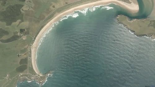 Live Curio Bay surf cam showing spot conditions.