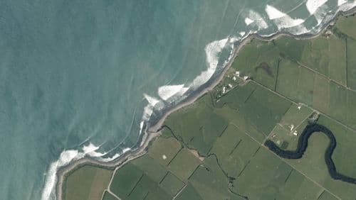 Live Ōkato surf cam showing spot conditions.